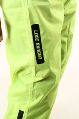 Lone Ranger DryStorm Neon Waterproof Motorcycle Rain Pants High Visibility