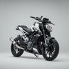 Barrel Rogue stainless steel slip-on exhaust with link pipe for KTM Duke 390 RC 390 Adventure 390 and KTM 250 models
