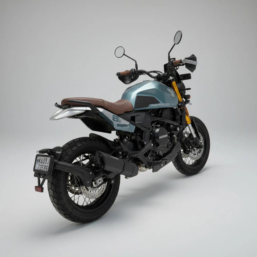 Barrel Rogue 2.0 slip-on exhaust for Moto Morini Seiemmezzo 650 stainless steel performance exhaust