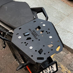 Hyperrider KTM Duke 390 Gen 3 Top Rack with Aluminum Plate Universal Top Box Carrier