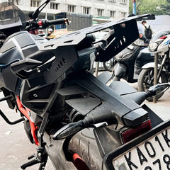 Hyperrider KTM Duke 390 Gen 3 Top Rack with Aluminum Plate Universal Top Box Carrier