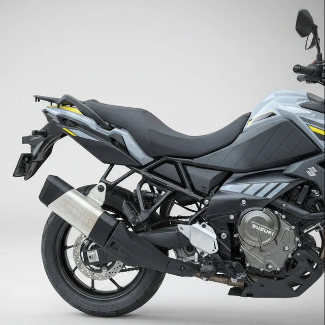 Barrel Storm slip on exhaust Suzuki V Strom 800DE performance adventure exhaust India