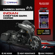 CRANK1 CFB743 Carbon Front Brake Pads for Indian Chieftain Dark Horse