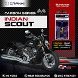 CRANK1 CFB902 carbon front brake pads for Indian Scout