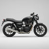 B Twinn stainless steel slip-on exhaust for Triumph Street Twin 900 motorcycle