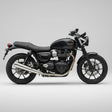 B Twinn stainless steel slip-on exhaust for Triumph Street Twin 900 motorcycle