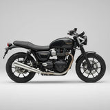 B Twinn stainless steel slip-on exhaust for Triumph Street Twin 900 motorcycle