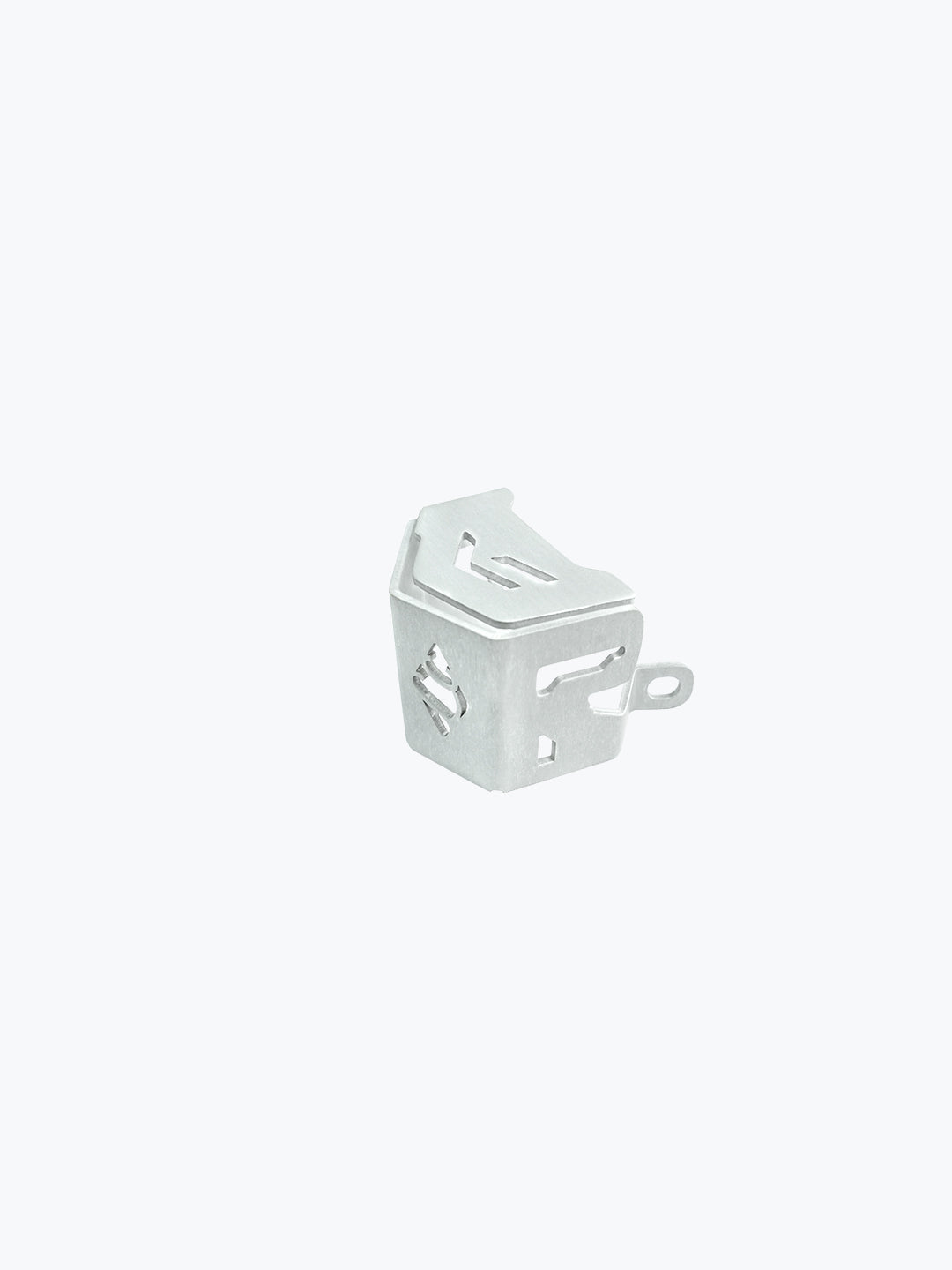 LEGUNDARY Custom casque rear oil cap for Royal Enfield Guerrilla 450 silver aluminium