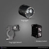 ZANA Fog Light ZFL-35 Universal LED Fog Lights with Dual Colour Beam, CNC Aluminium Body and IP68 Waterproof Design | Legendary Custom