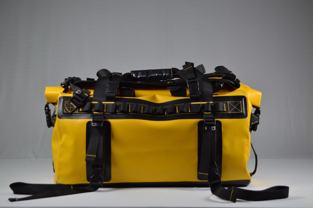MOTO VANGUARD Duffel Bag 50L PVC Motorcycle Tail Bag for Touring and Travel