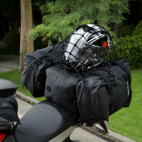 Moto Guard Motorcycle Tail Backpack Bag for Touring and Adventure Riding