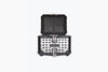 JB RACING TOP BOX 3D MESH 45L BLACK WITH BACK REST PAD