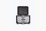 JB RACING TOP BOX 3D MESH 45L BLACK WITH BACK REST PAD