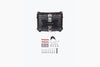 JB RACING TOPBOX X45L ECONOMY BLACK WITH BACKREST PAD