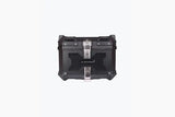 JB RACING TOPBOX X45L ECONOMY BLACK WITH BACKREST PAD