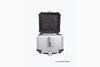 JB RACING TOPBOX X7 15L SILVER PLAIN TOPBOX
