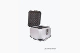 JB RACING TOPBOX X7 15L SILVER PLAIN TOPBOX