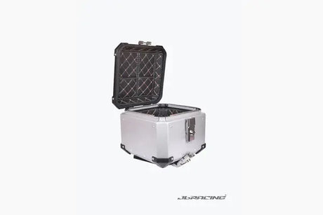 JB RACING TOPBOX X7 15L SILVER PLAIN TOPBOX