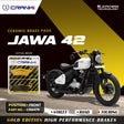 CRANK1 Ceramic Front Brake Pads for Jawa 42 CRM479