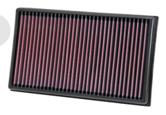 K&N 33-3005 air filter installed in VW Golf GTI engine bay