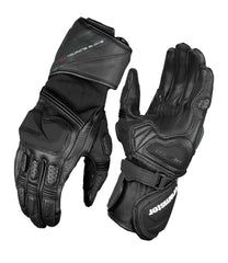 CRAMSTER K2K full gauntlet motorcycle gloves black