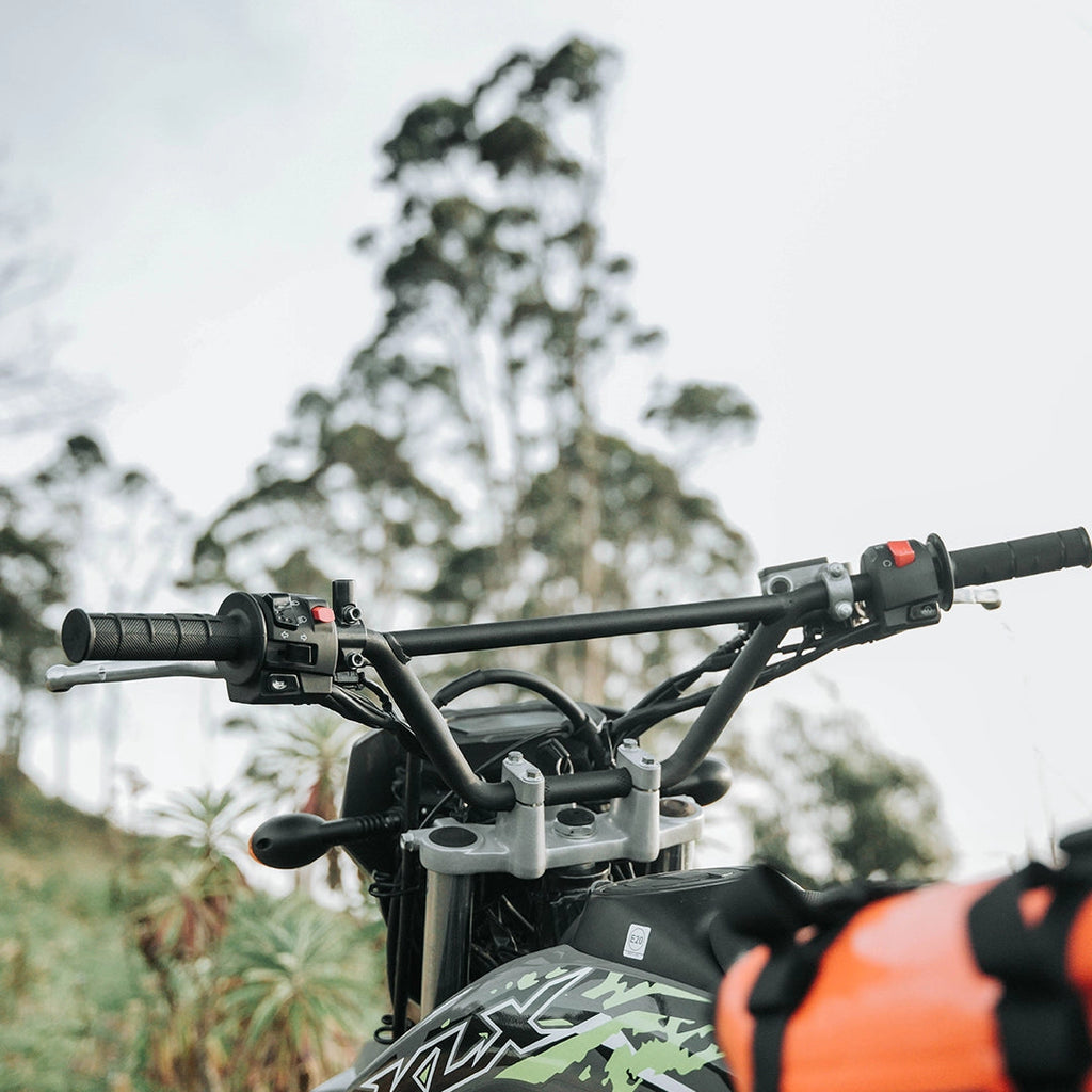 Legundary Custom Built Kawasaki KLX 230 Tour Pro Handlebar CKD Version heavy-duty ergonomic touring handlebar for adventure riding