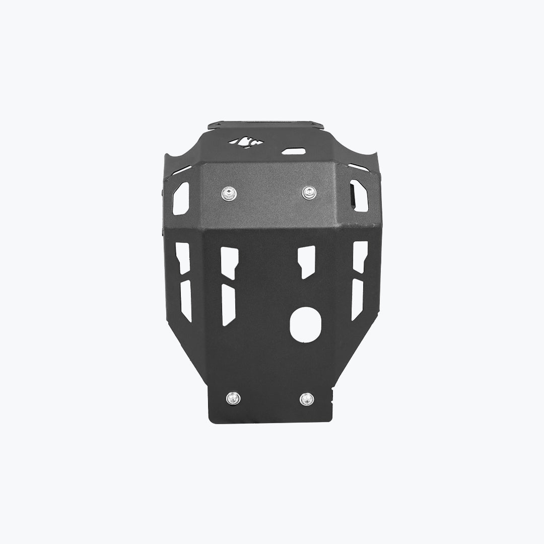 Legundary Custom Built Kawasaki KLX 230 Vambrace Bash Plate Black CBU Version heavy-duty engine and chassis protection skid plate