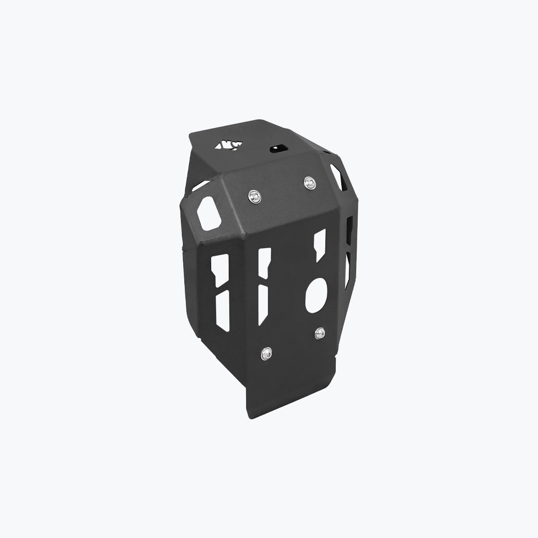 Legundary Custom Built Kawasaki KLX 230 Vambrace Bash Plate Black CKD Version heavy-duty engine protection skid plate for adventure riding