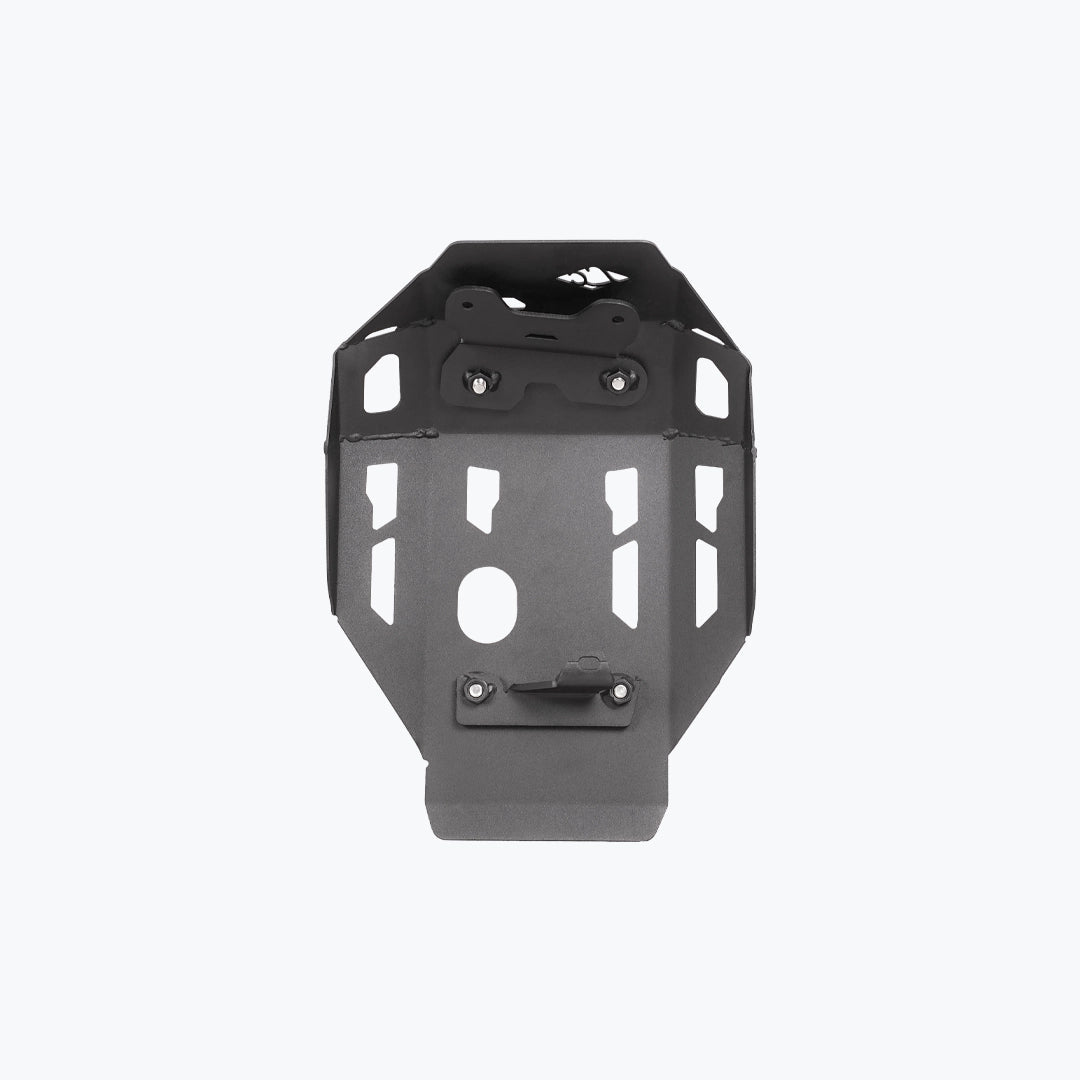 Legundary Custom Built Kawasaki KLX 230 Vambrace Bash Plate Black CKD Version heavy-duty engine protection skid plate for adventure riding