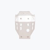 Kawasaki KLX 230 Vambrace Bash Plate Silver CBU Version heavy-duty mild steel skid plate for engine and chassis protection