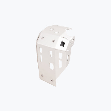 Kawasaki KLX 230 Vambrace Bash Plate Silver CBU Version heavy-duty mild steel skid plate for engine and chassis protection
