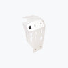 Kawasaki KLX 230 Vambrace Bash Plate Silver CBU Version heavy-duty mild steel skid plate for engine and chassis protection