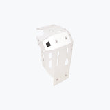 Kawasaki KLX 230 Vambrace Bash Plate Silver CBU Version heavy-duty mild steel skid plate for engine and chassis protection