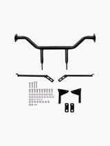 Legundary Custom Fort Knox Side Box Bolt-On Mounts for Kawasaki Versys 650 Black Mild Steel Pannier Rack