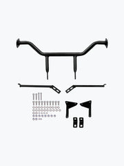 Legundary Custom Fort Knox Side Box Bolt-On Mounts for Kawasaki Versys 650 Black Mild Steel Pannier Rack