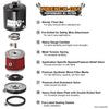 K&N KN-204 oil filter for Triumph and Harley Davidson Street 750