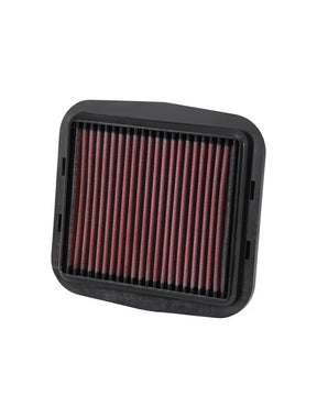 K&N DU-1112 air filter installed in Ducati 1199 Panigale engine bay