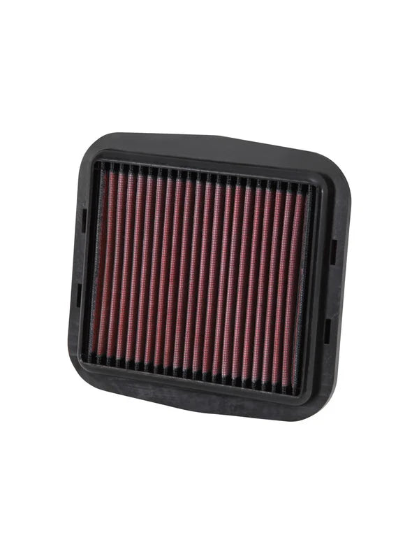 K&N DU-1112 air filter installed in Ducati 1199 Panigale engine bay