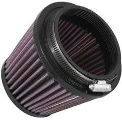 K&N RU-2990 tapered universal high flow air filter close up