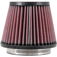 K&N RU-2990 tapered universal high flow air filter close up