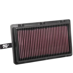 K&N 33-3125 High-Flow Washable Engine Air Filter for Hyundai Tucson 2.0L Diesel Reusable Lifetime Performance Air Filter