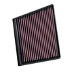K&N 33-3075 High Flow Washable Engine Air Filter for Jaguar F-PACE 3.0L V6 Left Driver Side Replacement Filter