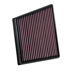 K&N 33-3075 High Flow Washable Engine Air Filter for Jaguar F-PACE 3.0L V6 Left Driver Side Replacement Filter