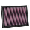 K&N 33-3086 high-flow reusable air filter for Ford Ranger 2.2L 3.2L diesel engine performance cotton gauze filter