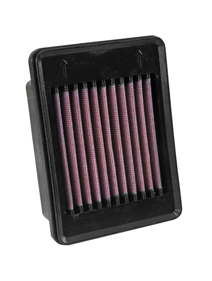 K&N YA-3215 air filter for Yamaha YZF R3 installation view