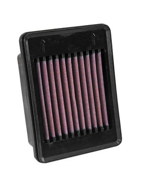 K&N YA-3215 air filter for Yamaha YZF R3 installation view