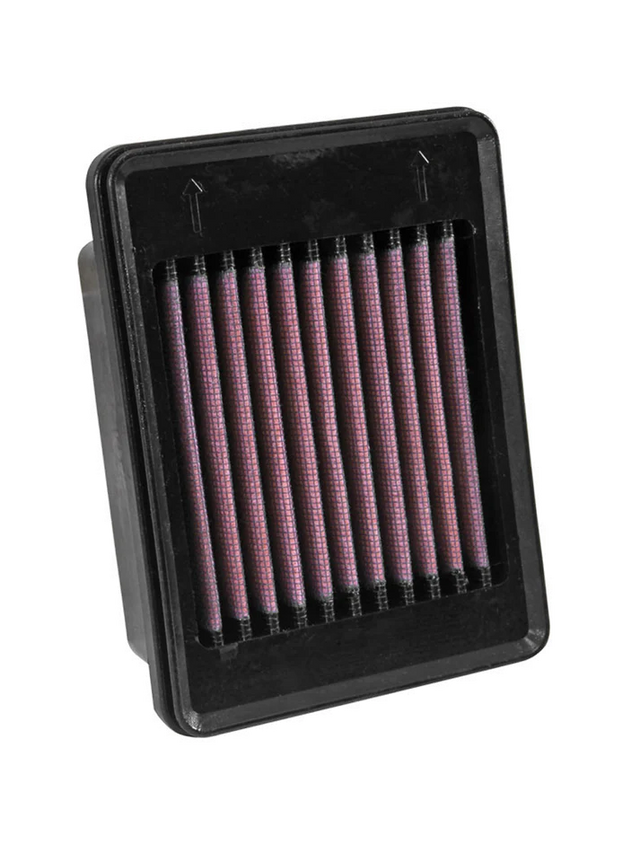 K&N YA-3215 air filter for Yamaha YZF R3 installation view