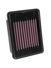 K&N YA-3215 air filter for Yamaha YZF R3 installation view