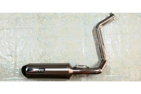 KTM Duke 200 Devil Evolution exhaust 2017 model installed