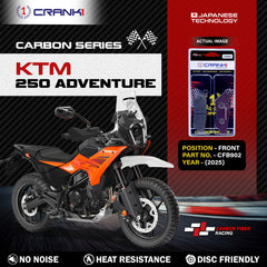 CRANK1 Carbon Front Brake Pads CFB902 for KTM 250 Adventure Up to 2025